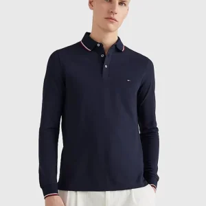 Tommy Hilfiger Polo Uomo Tipped Slim Tommy Hilfiger Polo Uomo Tipped Slim