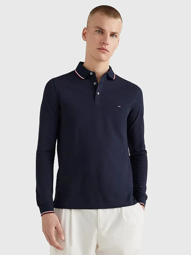 Tommy Hilfiger Polo Uomo Tipped Slim