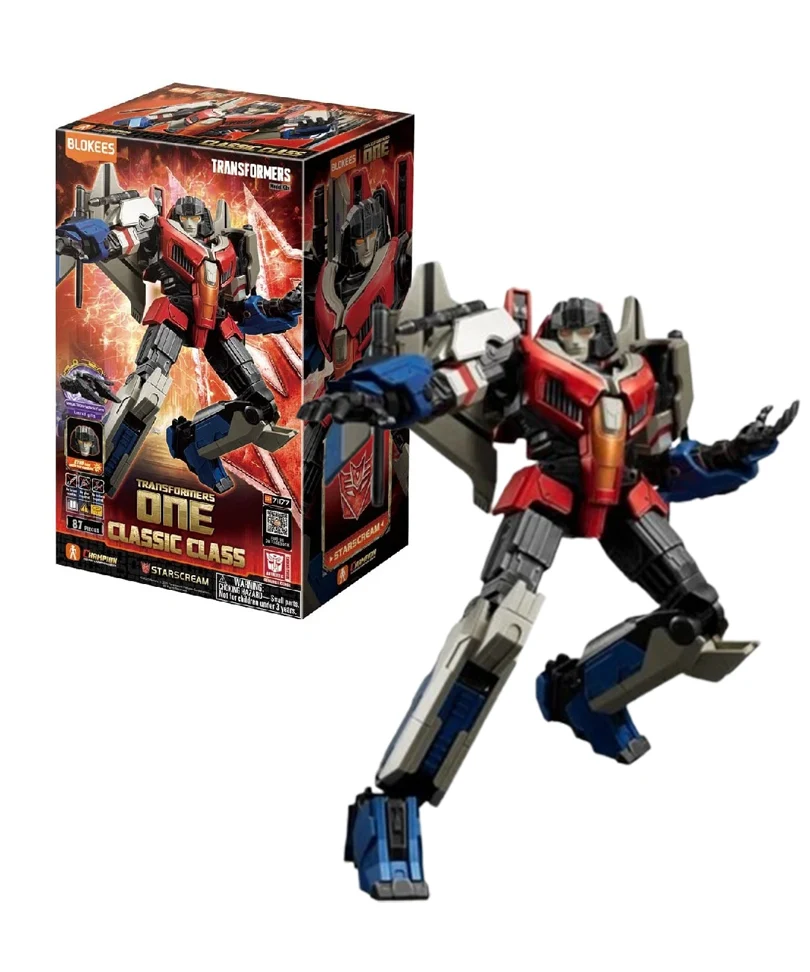 Transformers Blokees Plastic Model Kit Classic Class Starscream