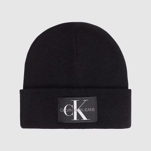 Calvin Klein Cappello Uomo Monologo Patch Beanie Calvin Klein Cappello Uomo Monologo Patch Beanie