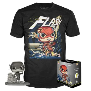 DC Jim Lee POP! & Tee Box Flash Exclusive – Taglia S DC Jim Lee POP! & Tee Box Flash Exclusive – Taglia S