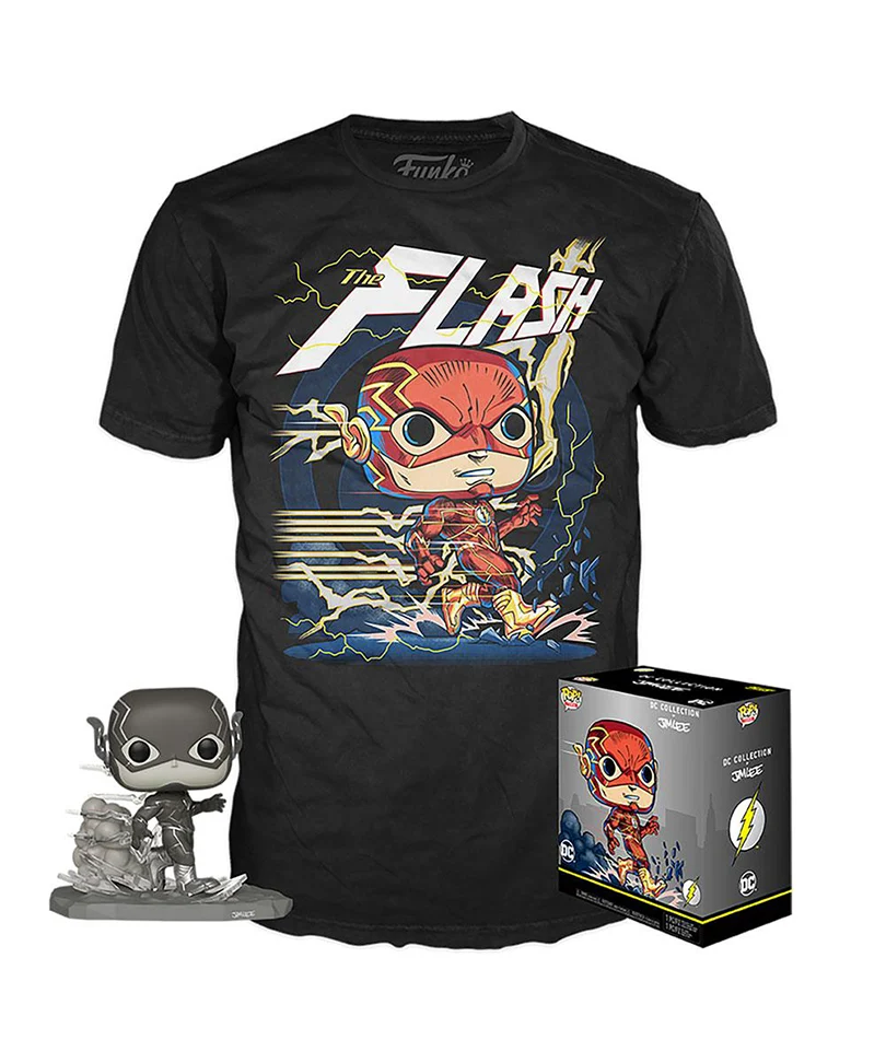 DC Jim Lee POP! & Tee Box Flash Exclusive – Taglia S
