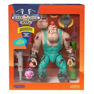 Biker Mice From Mars – Greasepit – Action Figure 18 cm