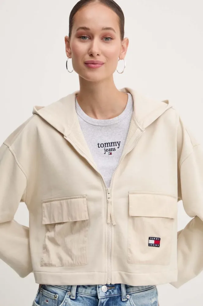Tommy Hilfiger Felpa Donna Crp Fabric Mix - immagine 3