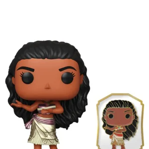 Moana (Gold) with Pin