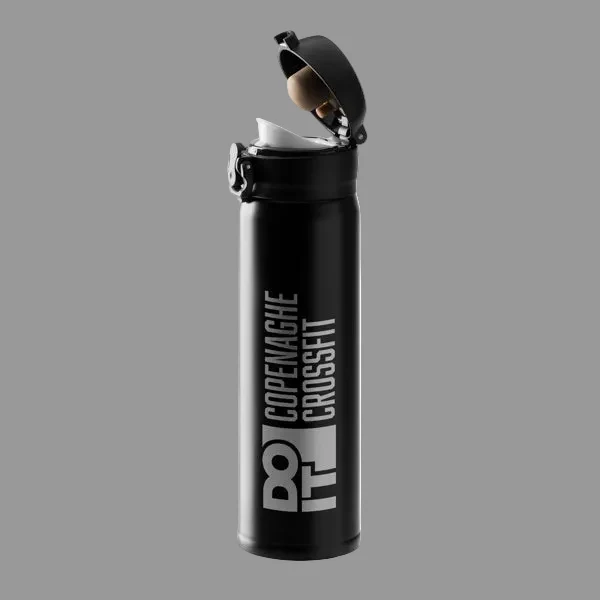 Thermos Palmer in Acciaio Inox 304 450ml – Pulsante di Apertura con Chiusura di Sicurezza Thermos Palmer in Acciaio Inox 304 450ml – Pulsante di Apertura con Chiusura di Sicurezza