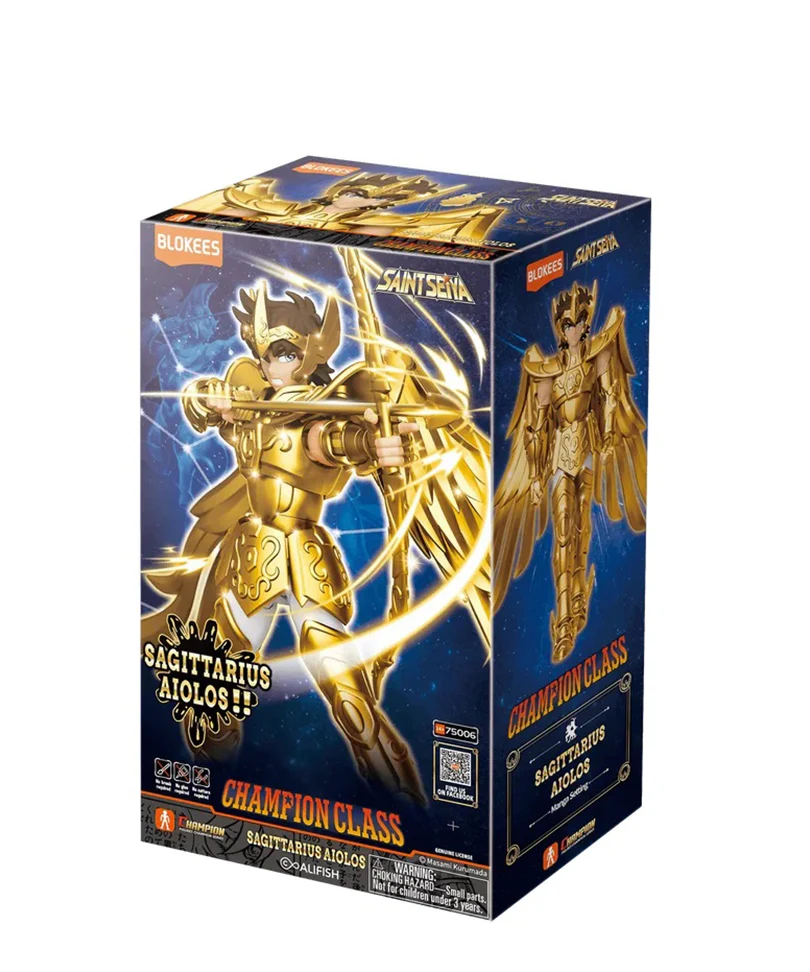 Saint Seiya Blokees Plastic Model Kit Champion Class Sagittarius Aiolos 05