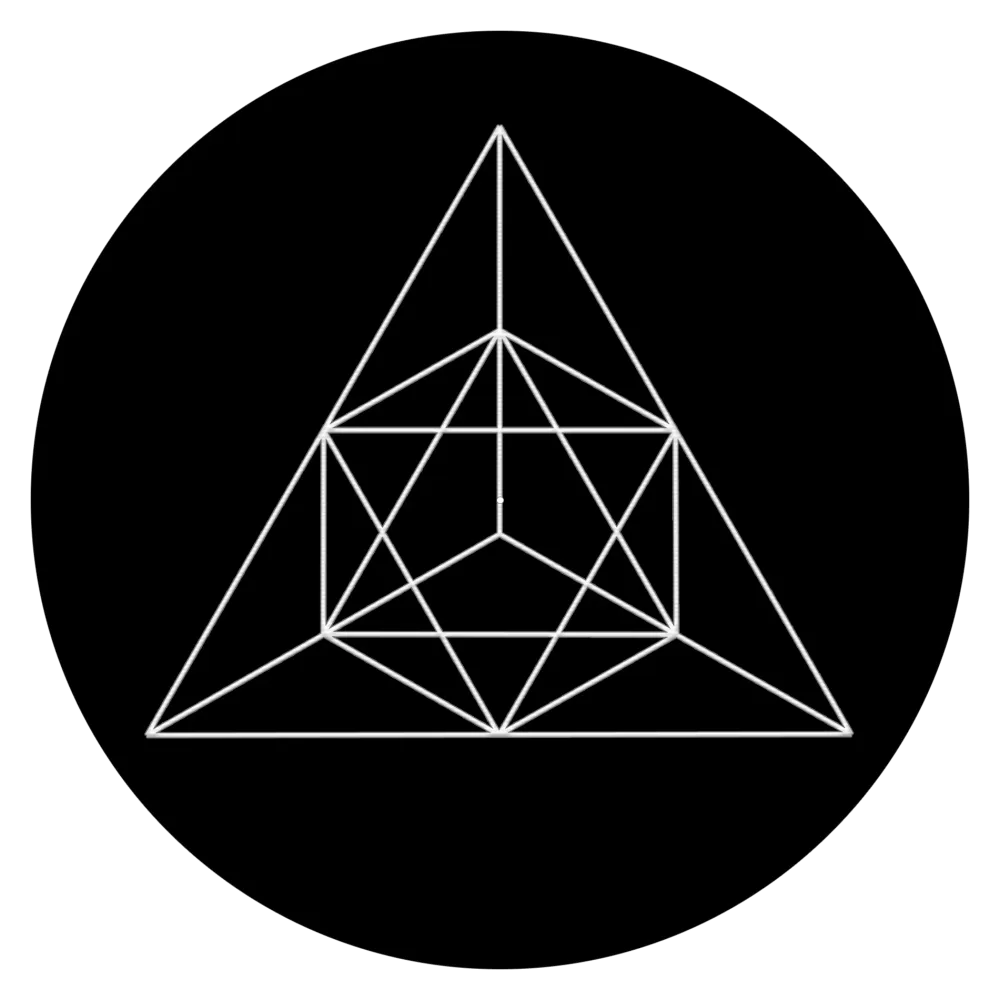 Slipmats 33 TBK-022 – Panno feltro nero giradischi – Polygons