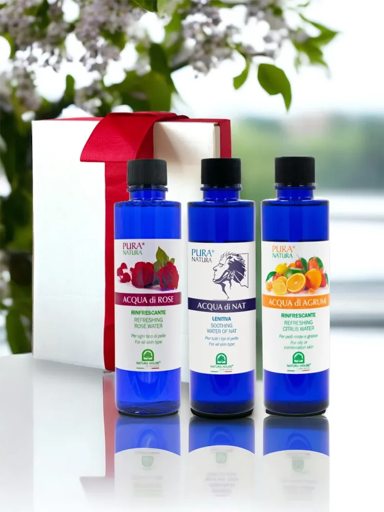 ACQUE AROMATICHE Set – Acqua di Rose, Acqua di Nat, Acqua di Agrumi