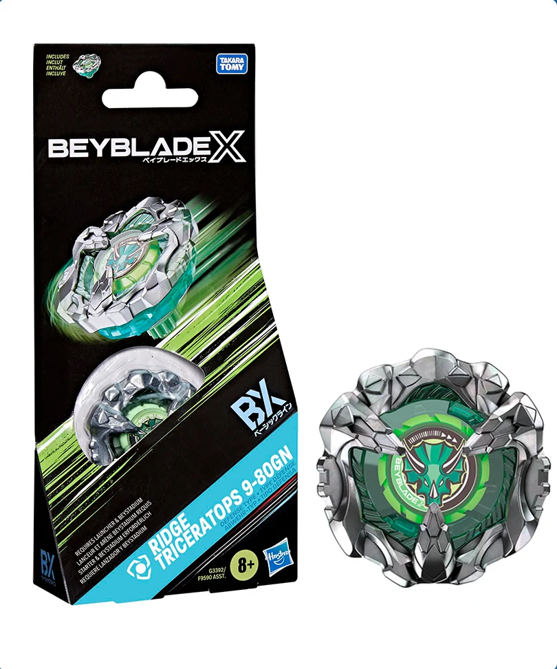 Beyblade X - Booster: Ridge Triceratops 9-80GN