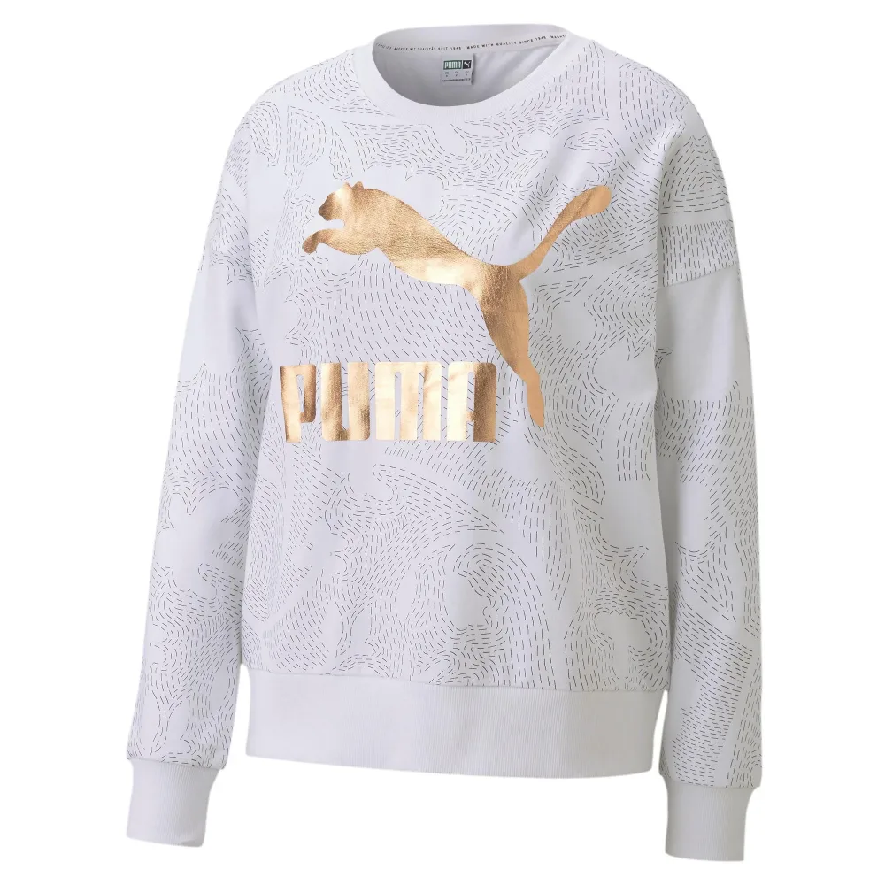 Puma Felpa Donna Graphics Crew