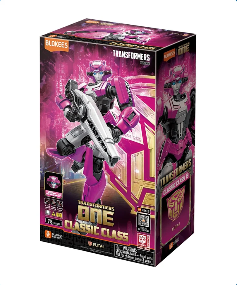 Transformers Blokees Plastic Model Kit Classic Class 13 Elita