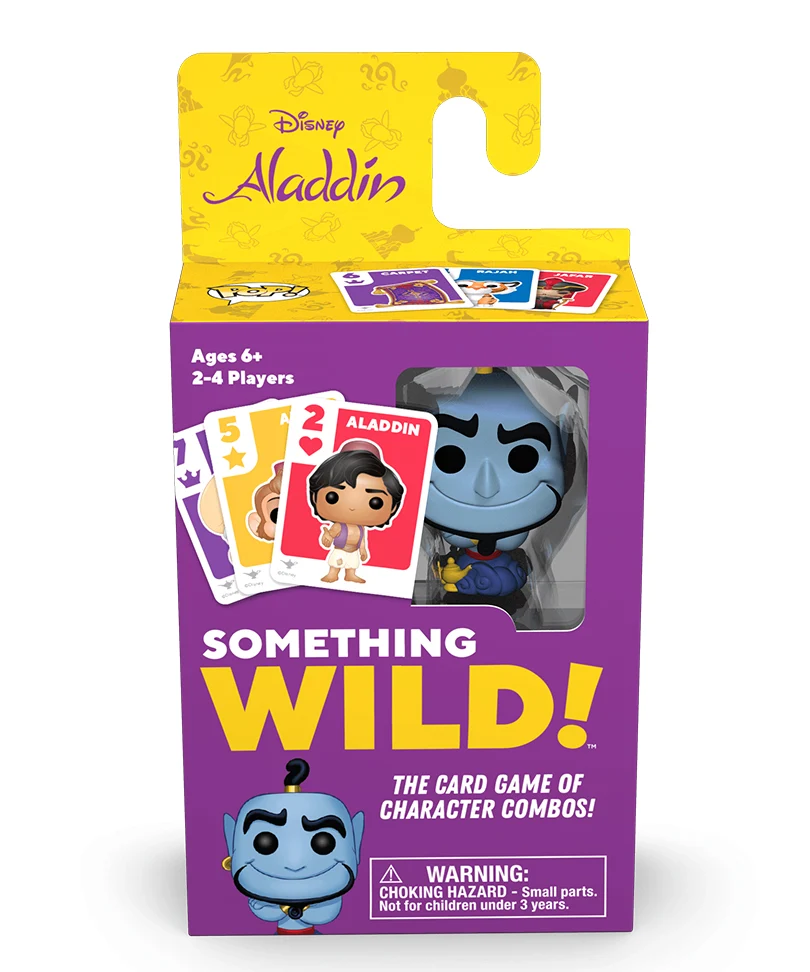Disney Aladdin Card Game Something Wild! Lingua Italiano Disney Aladdin Card Game Something Wild! Lingua Italiano