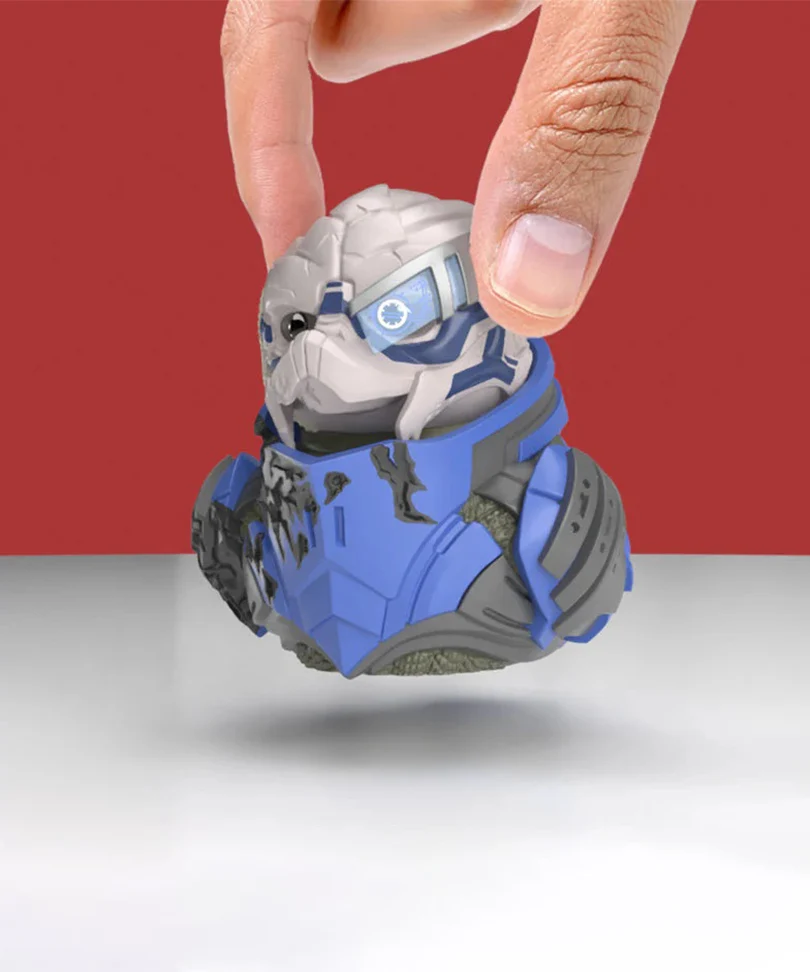 Mass Effect Garrus Mini TUBBZ Cosplaying Duck Collectable - immagine 3