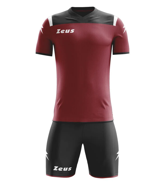 Zeus Kit Vesuvio | Completo Calcio Maglia e Pantaloncini in Poliestere - immagine 3