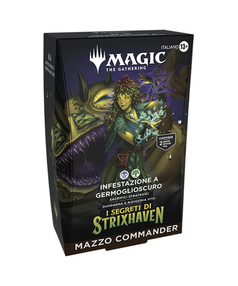 Magic: The Gathering - I Segreti di Strixhaven (Infestazione a Germoglioscuro) Mazzo Commander ITA