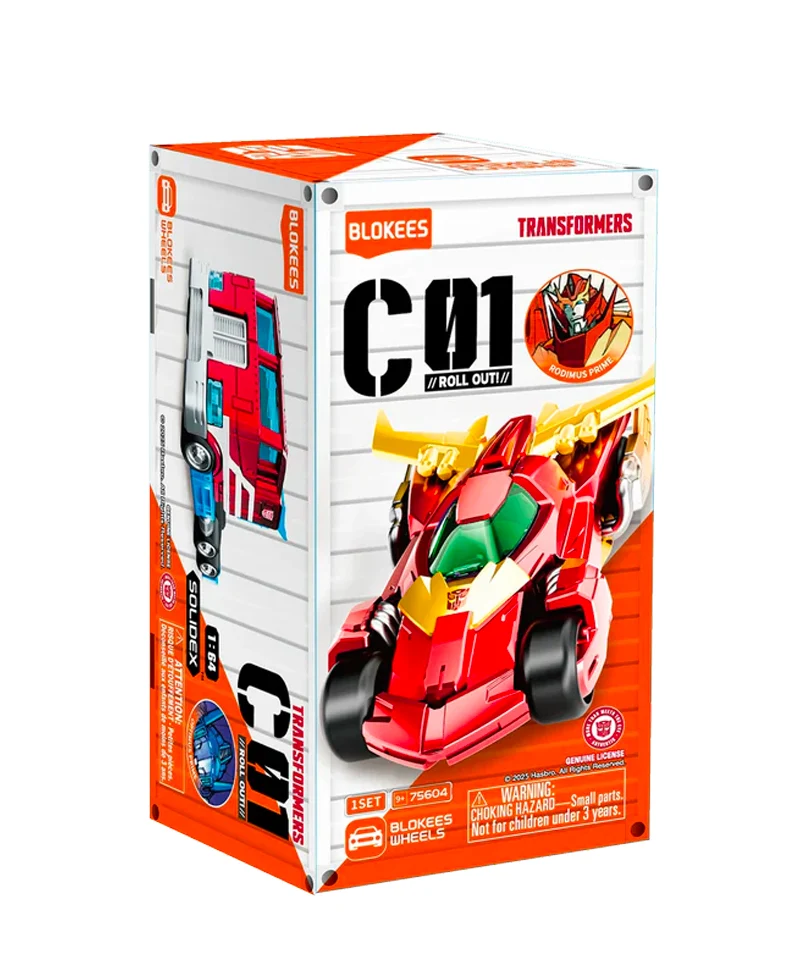 Transformers Wheels Blokees Plastic Model Kit C01 Roll Out! - Blind Box