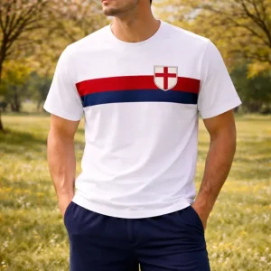 T-shirt Genoa Calcio “Da Sempre Per Sempre” | Rossoblù Cotone