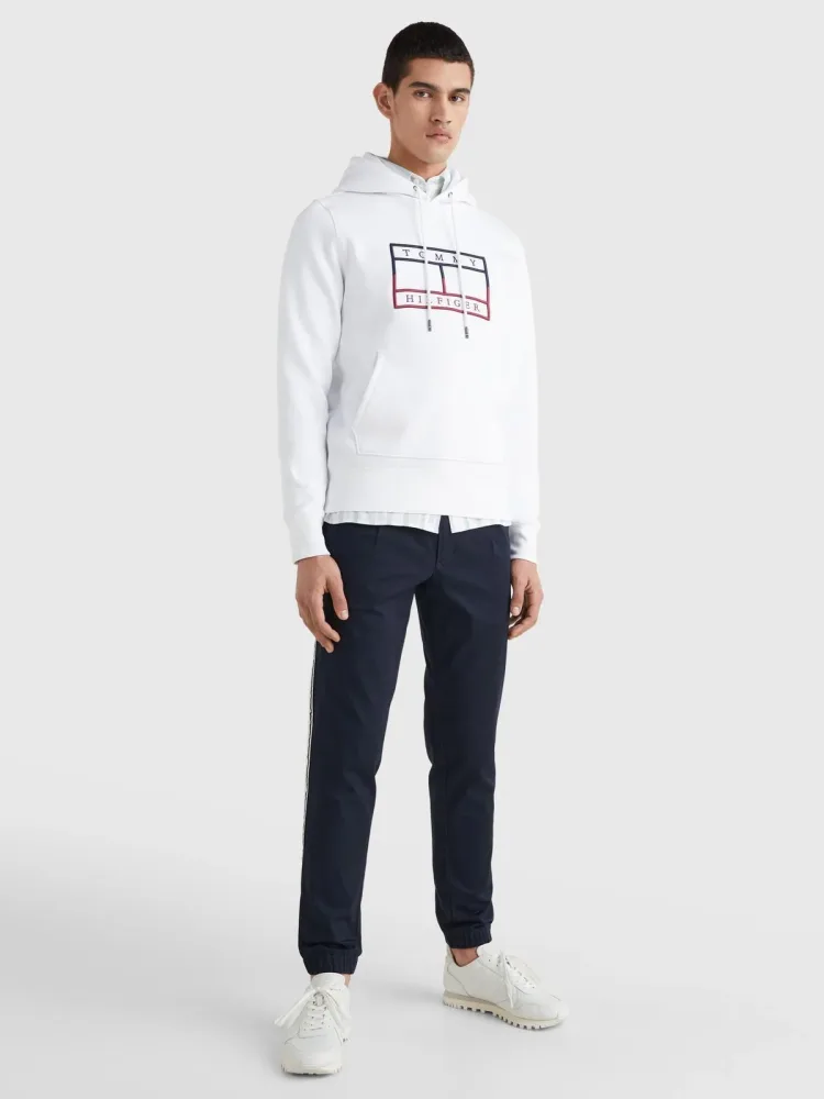 Tommy Hilfiger Felpa Uomo Flag Outline - immagine 3