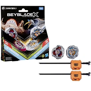 Beyblade X – Jurassic World Dual Pack: Spinosaurus & Quetzalcoatlus Beyblade X – Jurassic World Dual Pack: Spinosaurus & Quetzalcoatlus