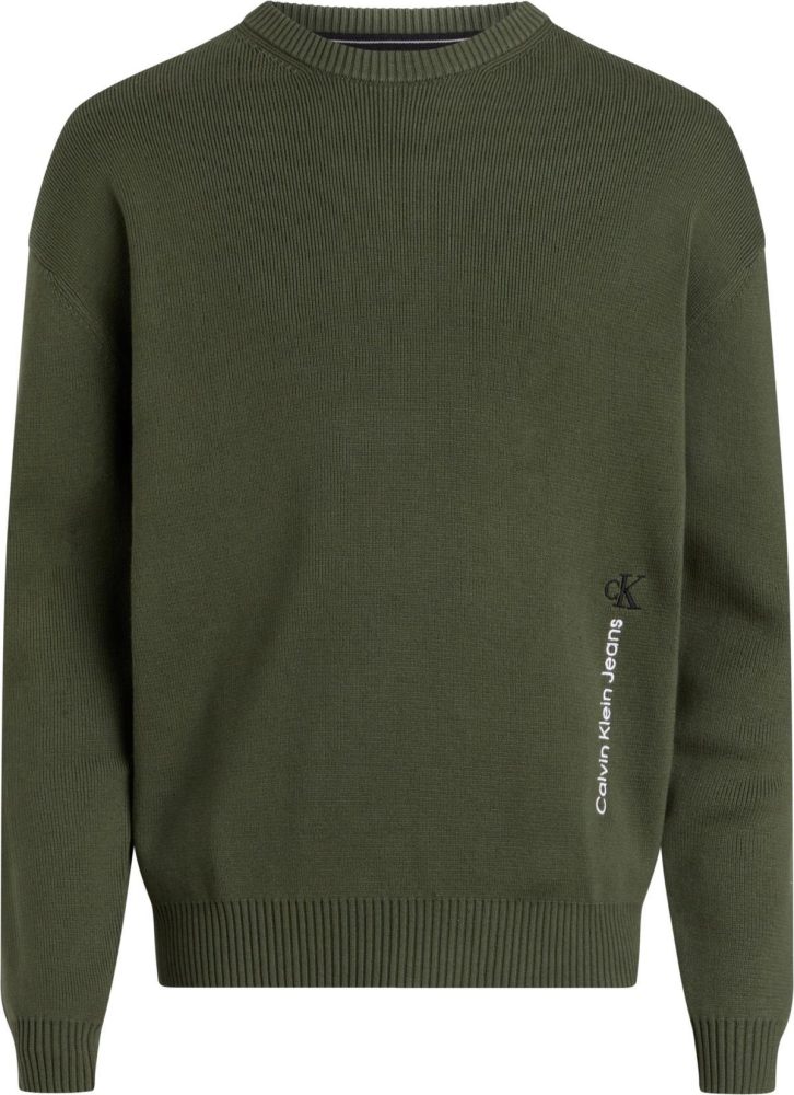Calvin Klein Maglia Uomo Vertical Institutional Sweater
