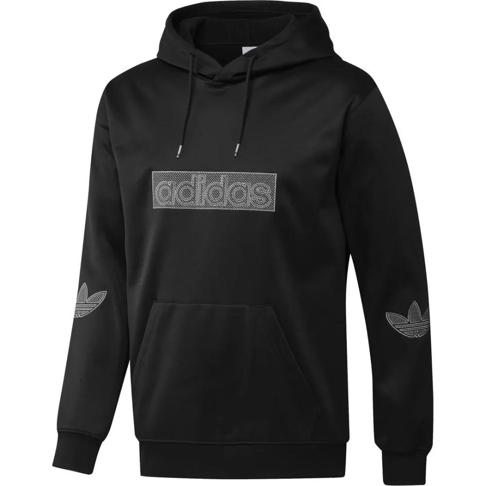 Adidas Felpa Uomo Cappuccio Logo Hoodie