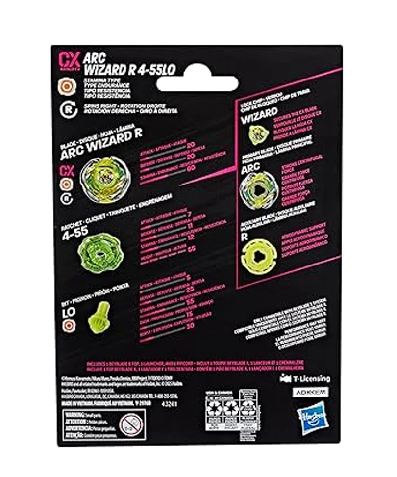 Beyblade X - Starter Pack: Arc Wizard R 4-55 LO CX - immagine 3