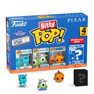 Sulley / Mike Wazowski / Nemo / Mystery Bitty (4-Pack) Sulley / Mike Wazowski / Nemo / Mystery Bitty (4-Pack)