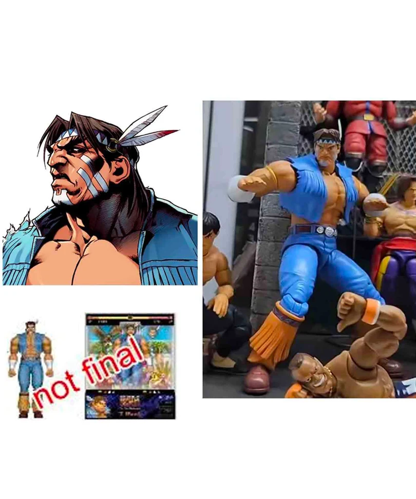 Street Fighter II: Hawk - Action Figure Deluxe in Scala 1:12