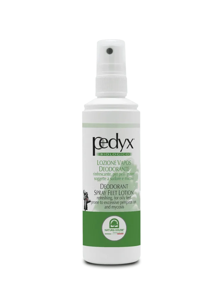 PEDYX LOZIONE DEODORANTE Piedi SPRAY Rinfrescante con Antimicotico - immagine 2