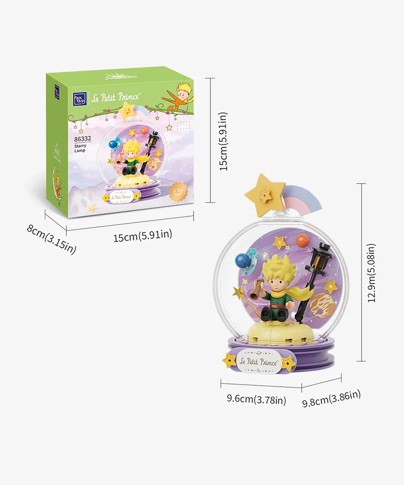 Pantasy - Il Piccolo Principe: Starry Lamp - Set di Costruzioni - immagine 3