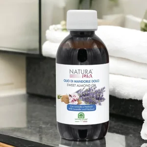 NATURA MIA OLIO DI MANDORLE DOLCI & Oli Essenziali di LAVANDA, PATCHOULI e ISSOPO