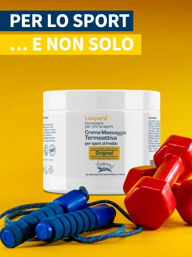 LEOPARD Sport CREMA MASSAGGIO TERMOATTIVA anche Sport al Freddo Pre & Post Attività - immagine 2
