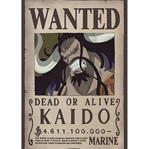 One Piece – Poster: “WANTED KAIDO” (52X38) One Piece – Poster: “WANTED KAIDO” (52X38)