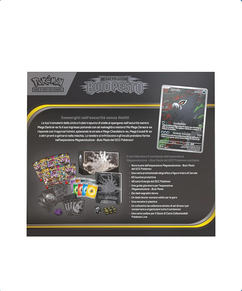 Pokemon Set Allenatore Fuoriclasse - Buio Pesto - immagine 2