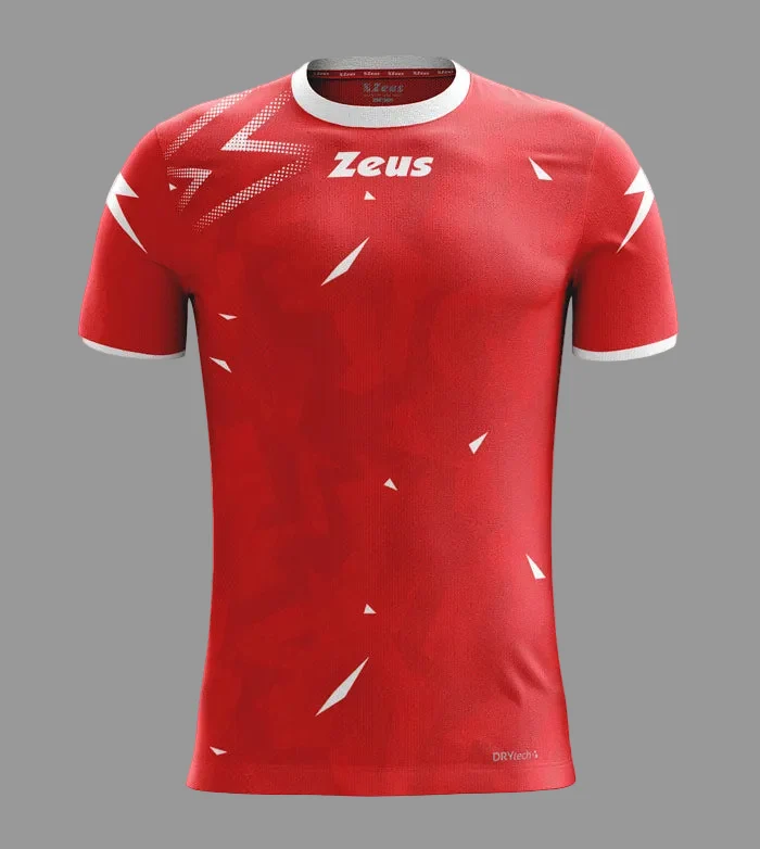Shirt Marmo Zeus – Maglia Sportiva Slim Fit con Design Marmorizzato in Poliestere