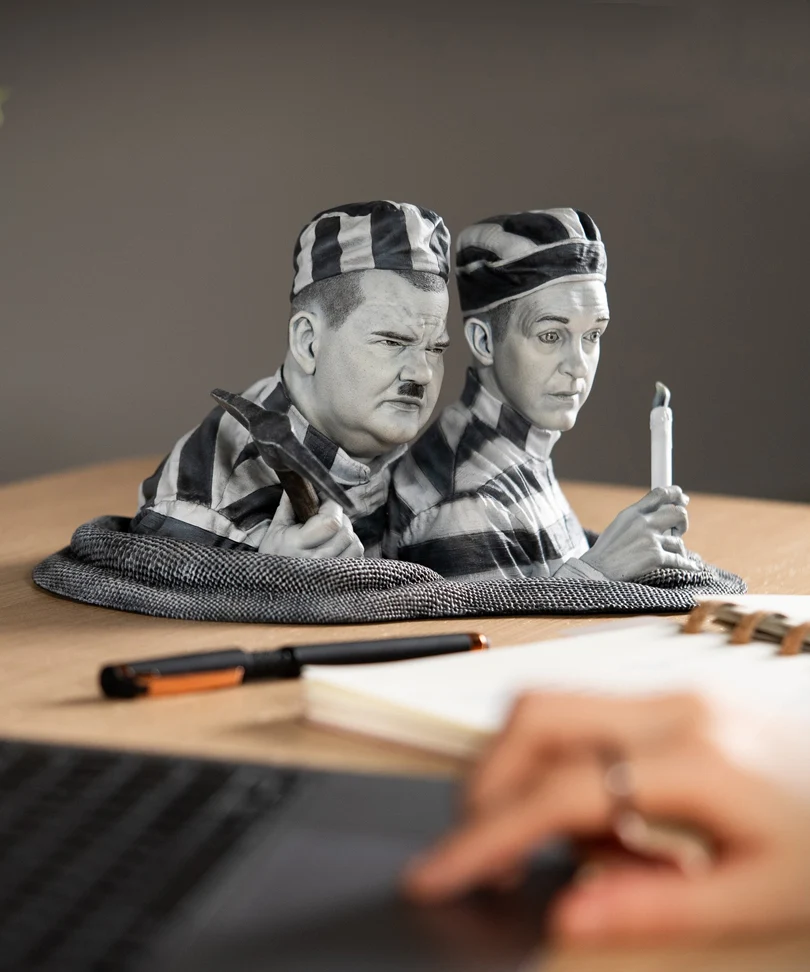 Stan Laurel & Oliver Hardy – Statua 1/3 - immagine 3