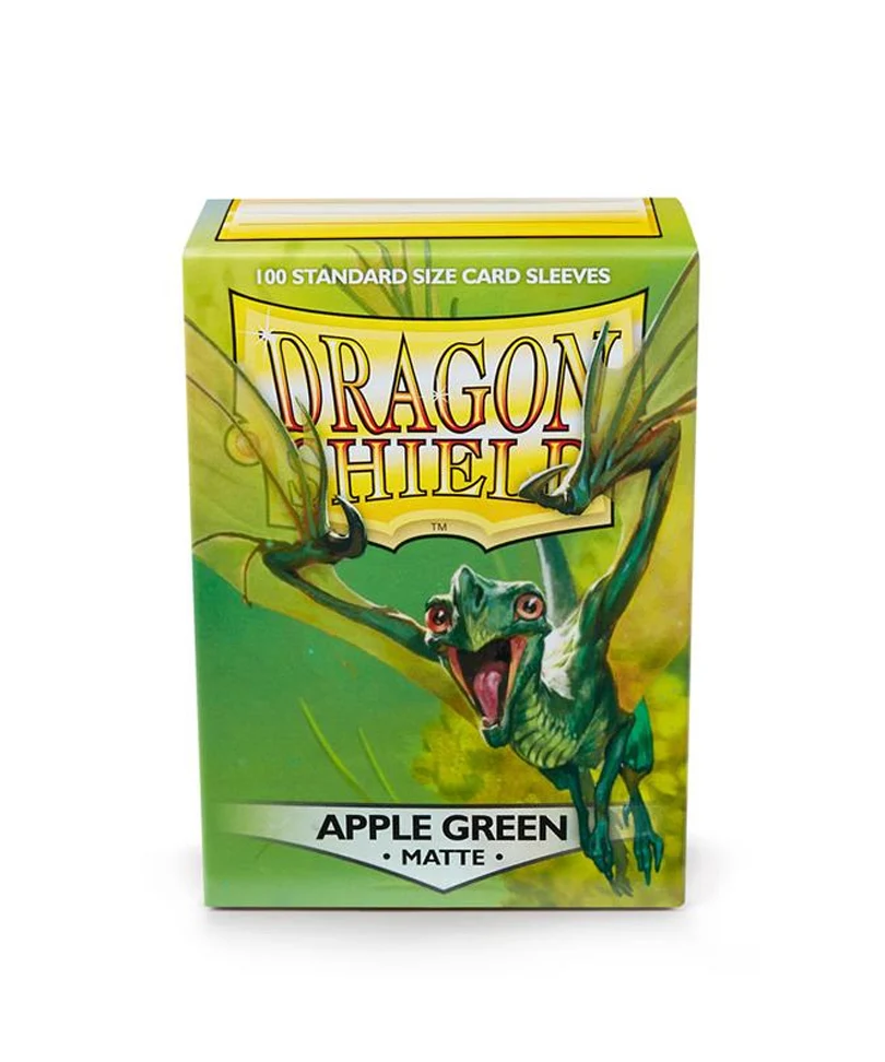 Dragon Shield - Standard Sleeves - Matte Apple Green (100 Sleeves) - immagine 3