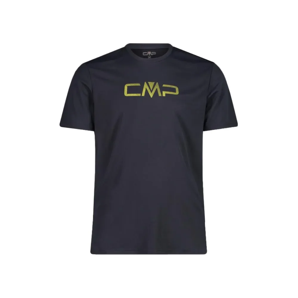 Maglietta Tecnica con Logo Uomo