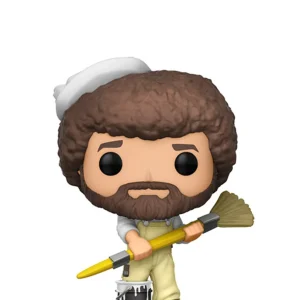 Bob Ross with Paintbrush Bob Ross with Paintbrush