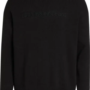 Calvin Klein Maglia Uomo Instit Sweater High Neck Calvin Klein Maglia Uomo Instit Sweater High Neck
