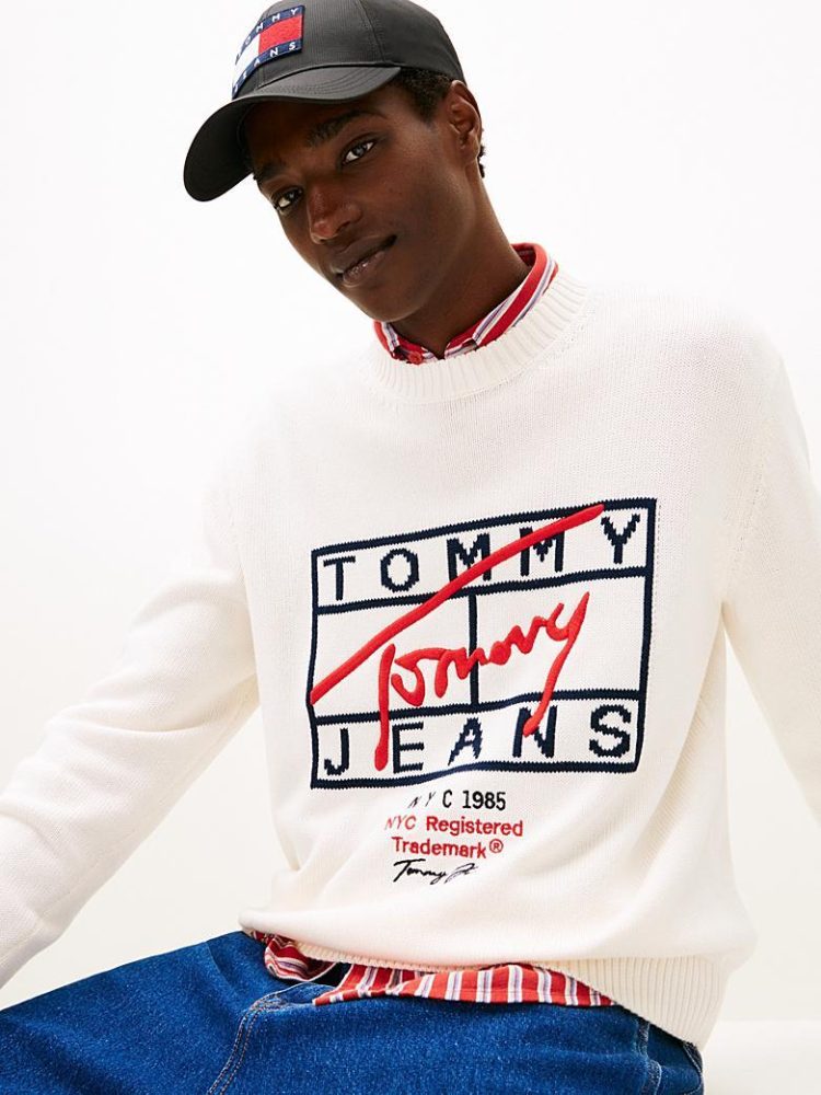 Tommy Hilfiger Maglia Uomo Reg Signature - immagine 2