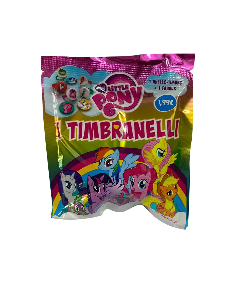 My Little Pony – Timbrini con Anello e Fanbook (Blind Box)