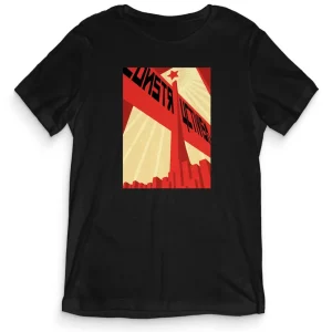 TeesBlitz Collection T-Shirt maglia Constructivism Russian Style RUS002 TeesBlitz Collection T-Shirt maglia Constructivism Russian Style RUS002