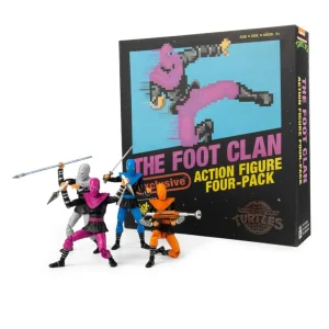 Teenage Mutant Ninja Turtles – BST AXN Action Figure 4-Pack Foot Soldiers 13 cm Teenage Mutant Ninja Turtles – BST AXN Action Figure 4-Pack Foot Soldiers 13 cm