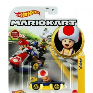 Hot Wheels Super Mario Kart Scala 1:64 – Toad Hot Wheels Super Mario Kart Scala 1:64 – Toad