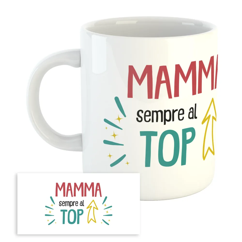 Tazza Mug Festa della Mamma – mamma sempre al top