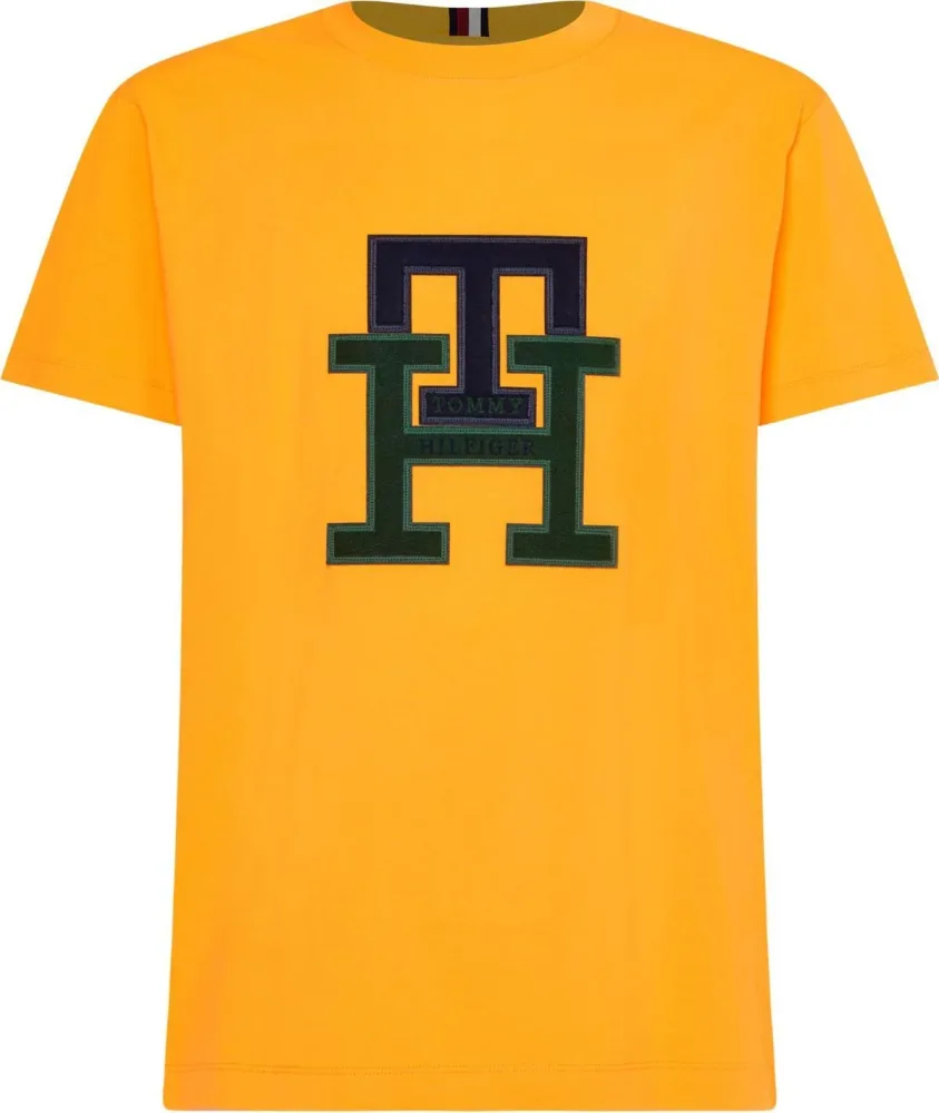Tommy Hilfiger T-Shirt Uomo Icon Blackwatch Monogram
