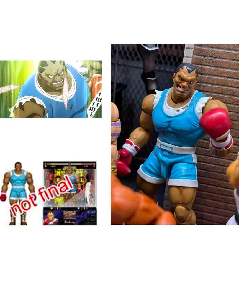 Street Fighter II: Balrog - Action Figure Deluxe in Scala 1:12