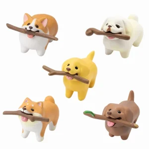 Dogs with Sticks Gashapon Capsule Dogs with Sticks Gashapon Capsule